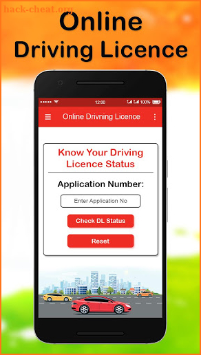 Online Driving License Apply screenshot