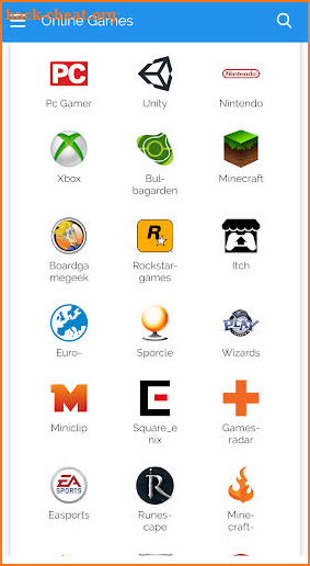 Online Games screenshot