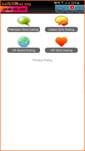 Online Girl Chat - Meet & Dating screenshot