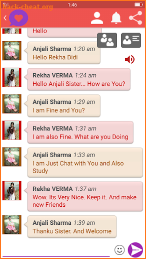 Online Girls Chat screenshot