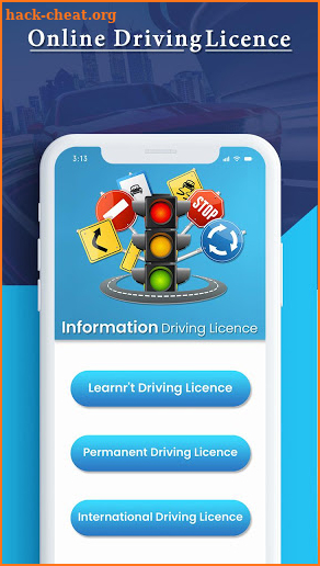 Online Indian Driving License Apply screenshot