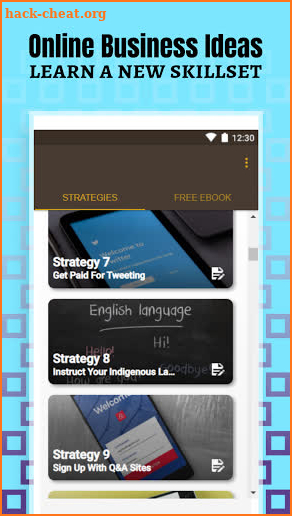 Online Money Making Strategies screenshot