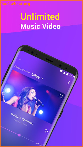 Online Music Player screenshot
