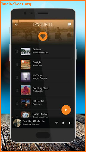 Online Offline Music Player screenshot