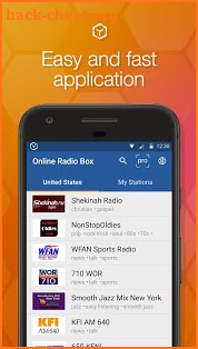 Online Radio Box - free player screenshot