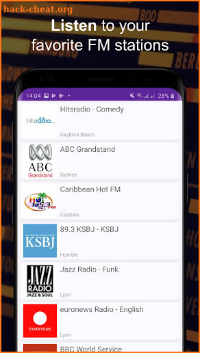 Online Radio Bzz! screenshot
