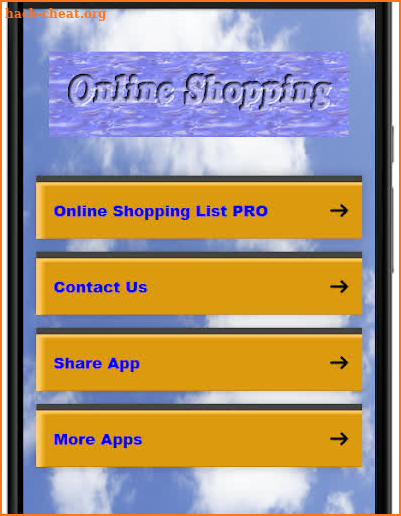 Online Shopping Apps List Pro screenshot