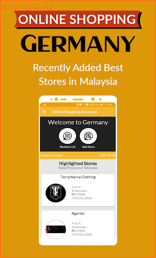 Online Shopping Germany screenshot