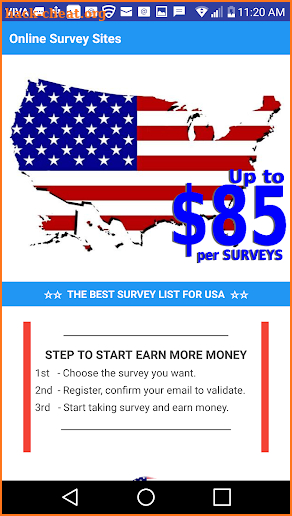 Online Survey Sites - Make money online. screenshot