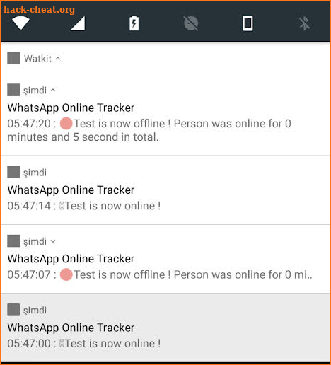Online Tracker for Whatsapp screenshot