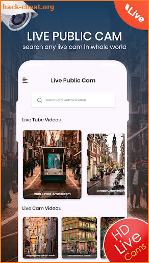 Online Webcams – world Live HD CamView screenshot