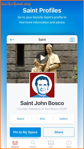 Online with Saints screenshot