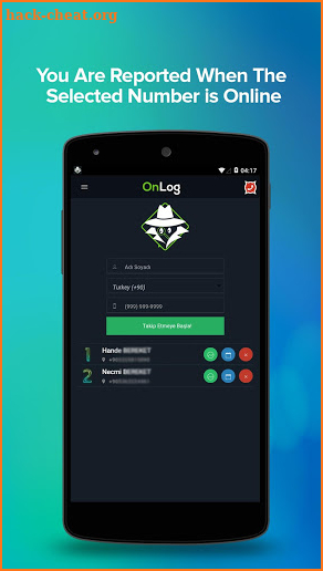 OnLog - Online Tracker screenshot