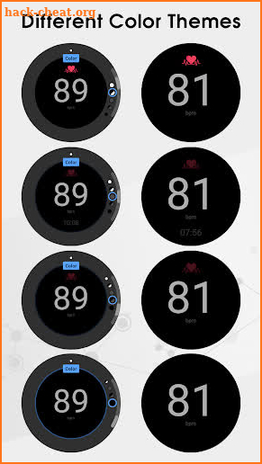 Only HeartRate Watch Face screenshot