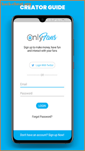 Only Online Fans App Mobile Guide screenshot