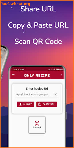 Only Recipe - Cut the clutter from recipe sites screenshot