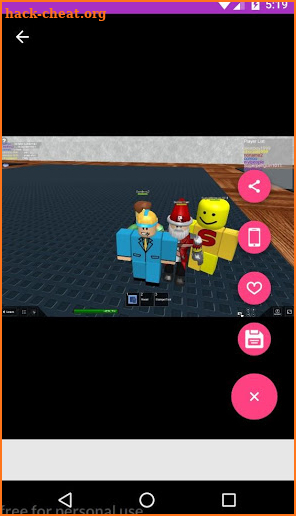 Only Wallpapers Roblox Skins screenshot