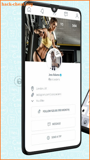 OnlyFans App Assistance with tips for Fans Only screenshot