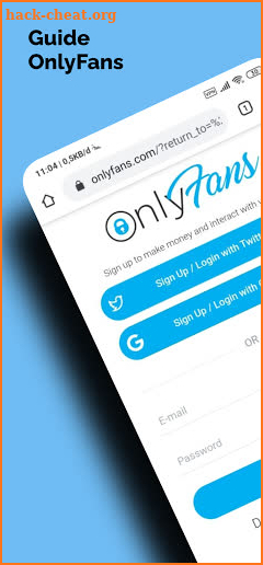 OnlyFans App for Android Guide Walkthrough screenshot
