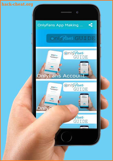 OnlyFans App Making Money Guide screenshot
