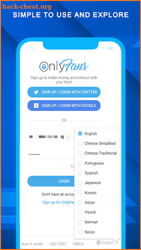 OnlyFans App Mobile Tips screenshot