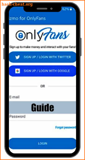 Onlyfans Guide App | For Android Developers screenshot