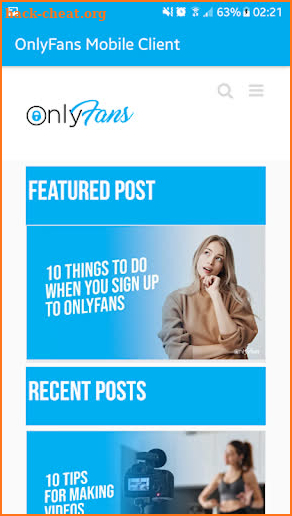 Onlyfans Guide: Make real fans & More Tips screenshot