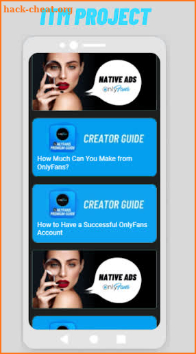 OnlyFans Guide | OnlyFans Mobile App Guide Only screenshot