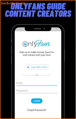 OnlyFans Mobile App - Content Creators Guide 2021 screenshot