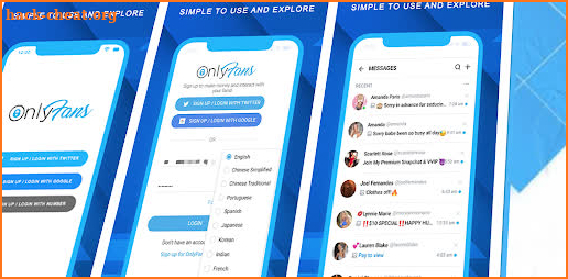 Onlyfans Mobile App for Big Fans Creator Guide screenshot