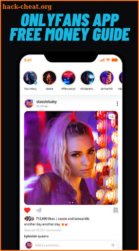 onlyfans mobile app guide 2021 screenshot