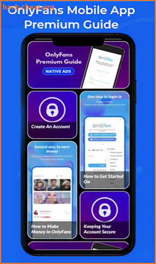 OnlyFans Mobile App Guide screenshot