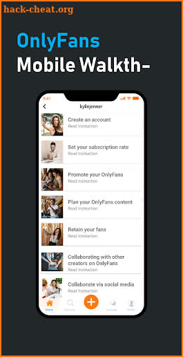 OnlyFans Mobile App Premium Walkthrough screenshot