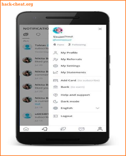 OnlyFans Mobile App Tips screenshot