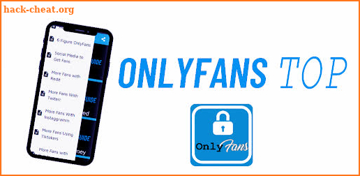 OnlyFans Mobile App Top Guide screenshot