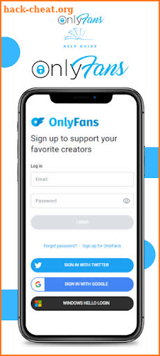 Onlyfans Mobile Version : Help screenshot