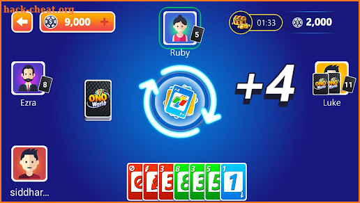 Ono : Color Card Game screenshot