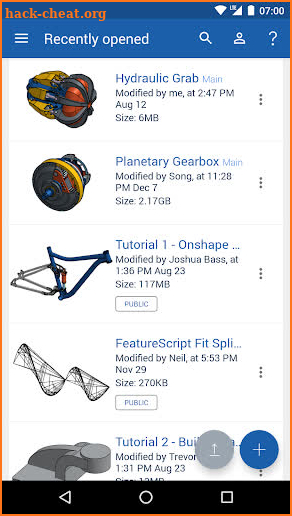Onshape 3D CAD screenshot