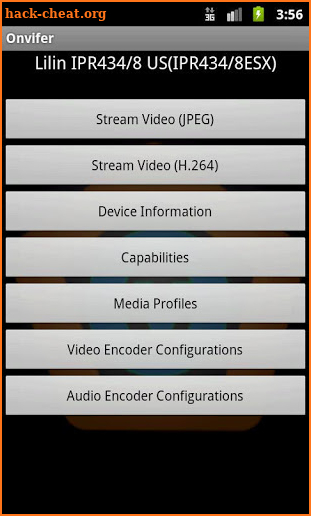ONVIF IP Camera Monitor (Onvifer) screenshot