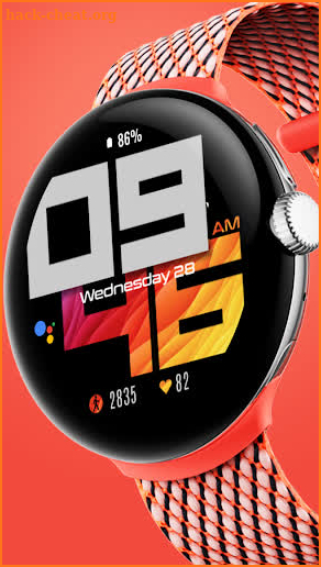 Oogly Charm Digital Watch Face screenshot