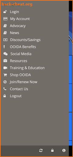 OOIDA Access screenshot