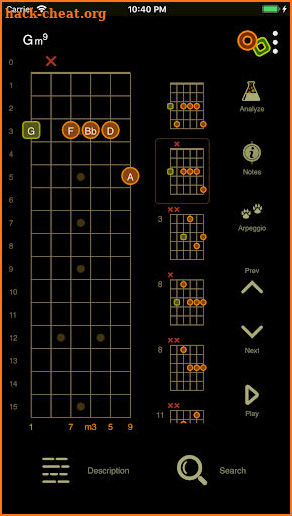 Oolimo Guitar Chords screenshot