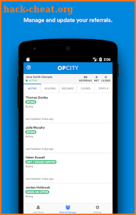 Opcity screenshot