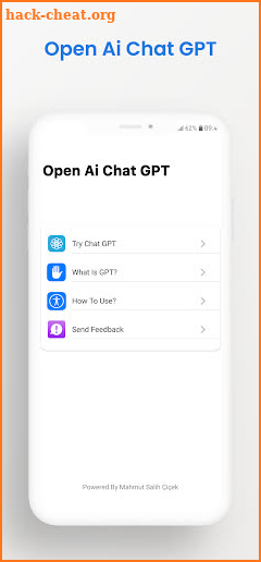 Open Ai Chat Gpt screenshot