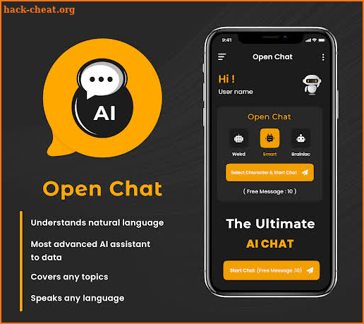 Open Chat - AI App screenshot