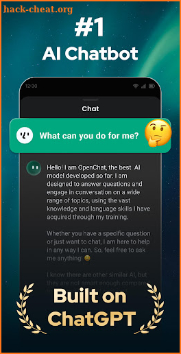 Open Chat - GPT AI bot app screenshot