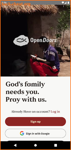 Open Doors Prayer App screenshot