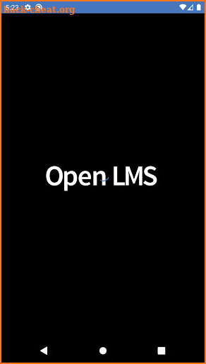 Open LMS screenshot