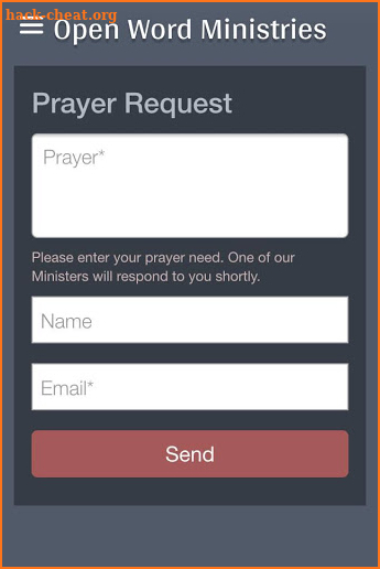 Open Word Christian Ministries screenshot