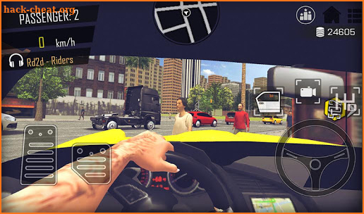Open World Driver - Taxi Simulator 3D  Free Racing screenshot